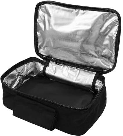 Tbest Riscaldamento Rapido, Borsa Scaldavivande Portatile, Lunch Box Elettrico Isolato Plug and Play per Auto da 12 V per Viaggi in di Camion