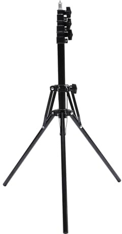 BUGUUYO Trípode Plegable Ligero para Teléfono y Vídeo, Soporte de Sujeción de Luz Portátil, Trípode Compacto para Exteriores y Viaje, Compatible Linternas de Camping