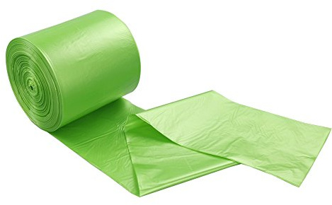 Annkky Bolsas de Basura de 20 Litros, 125 Bolsas, Bolsas Basura de La Cocina, Verde