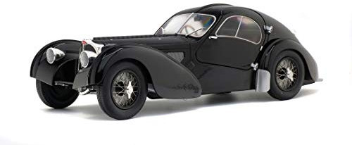 Solido 421184430-1:18 1937 Bugatti Atlantic, schwarz