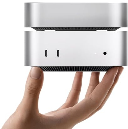 ORICO MiniMate TB3 512 GB extern SSD för Mac mini M4, kompatibel med Thunderbolt3 (3 100 MB/s) för macOS, USB C till USB C-kabel (40 Gbps), JHL7440-chip (endast kompatibel med Thunderbolt-gränssnitt