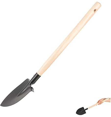 Toddmomy Pelle Acier pour Pot Bêche De Plantation pour Jardin Outil à Terreau pour Bonsaï Pelle à Outils pour Extérieur Bêche à Détection pour Fleurs
