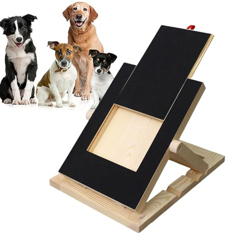 Griffoir À Griffes pour Chien avec Boîte À Friandises, Planche À Gratter pour Ongles De Chien Griffoir pour Ongles sans Stress pour Animaux De Compagnie