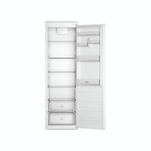 Hotpoint - HASD18A031A1 Réfrigérateur Encastrable 306L - Éclairage LED et Technologie Low Frost, Porte-bouteilles - H 177 x L 54 x P 54.5 cm - Classe Énergétique E - Acier