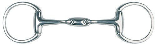 Olivenkopfgebiss Double Jointed Inox 16mm