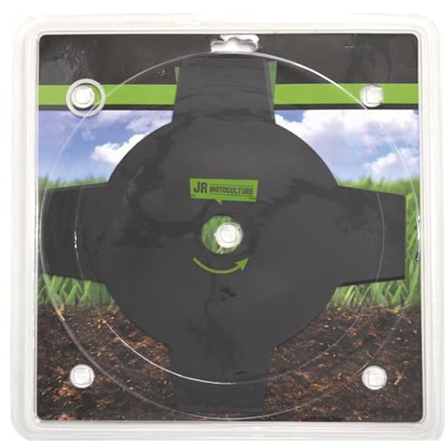 Disque 4 Dents pour débroussailleuse 255 mm alésage 25,4 mm épaisseur 1,5 mm DDS010 JR