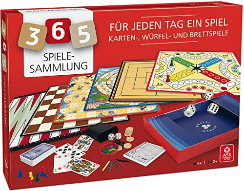 ASS Spielesammlung (Spielesammlung), rot, 22501345