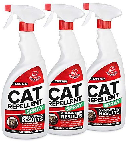 Critter Cat Repeller Spray – Indoor & Outdoor Foam Repellent & Kitten Training 3L