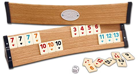 Star 1010631, Rummy curved, Romme, Okey Set oval, aus Kunststoff