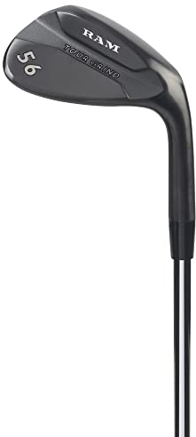 Ram Golf Tour Grind Premium Golf Wedge, Black, 58