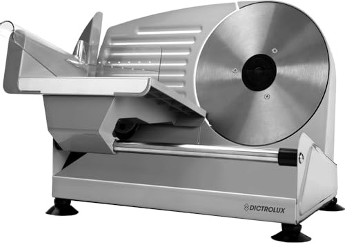 Affettatrice elettrica affetta taglia salumi pane formaggio lama cm 19 per casa comoda per tutti gli usi 200watt