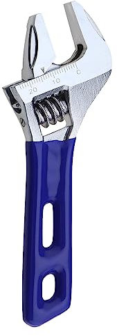 Clé à Molette Courte à Ouverture Large 24mm Taille d'ouverture Maximale 4,5 Pouces de Longueur Clé à Fourche Simple pour Plomberie de Voiture Outil à Main de Réparation Mécanique