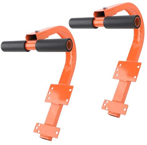Leiter-Dachhaken mit Rädern, 2er-Pack Robuster Leiterstabilisator aus Stahl, Dachfirstverlängerung mit T-Gummigriff, Schnellen und Einfachen Zugang zu Steilen Dächern