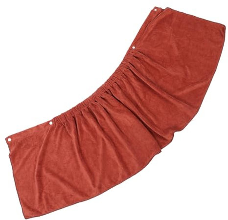 SKISUNO Stylisches Herren Badetuch Saugfähiges Frottee-duschtuch Weiches Mikrofasertuch Schnell Trocknend Leicht Und Tragbar Für Spa Strand Und Reisen Braun