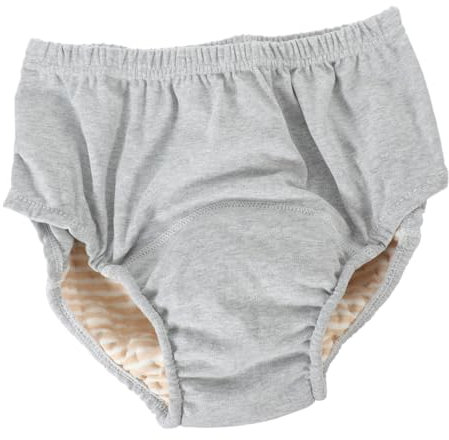 GOOHOCHY Waschbare Erwachsenenwindel Aus Baumwollem 70-110 Kg Auslaufsicher Wiederverwendbare Inkontinenz Urinalhose Für Senioren Selbstständige Pflege Zu Hause