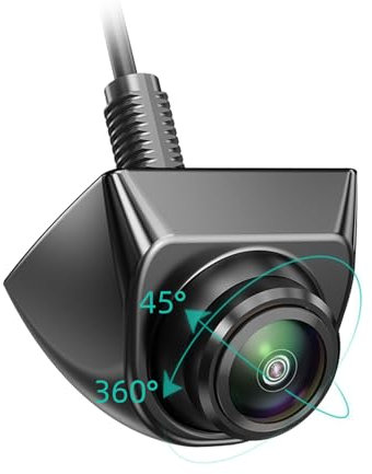 GREENAUTO 360° Drehbare Rückfahrkamera, Hohe Kompatibilität, AHD 1080P/CVBS 720P, Starlight-Nachtsicht, IP69K Wasserdicht, 170° Ultraweitwinkel