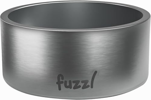 Fuzzl Titan Ciotola Termica 17cm in Acciaio Spazzolato con Base Antiscivolo