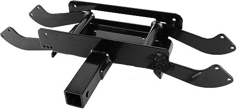 Winch Mounting Plate, Winch Mount Plate Bracket Kit Trailer Winch Mount With Installation Accessories Steel for 9000lbs‑13500lbs Capacity