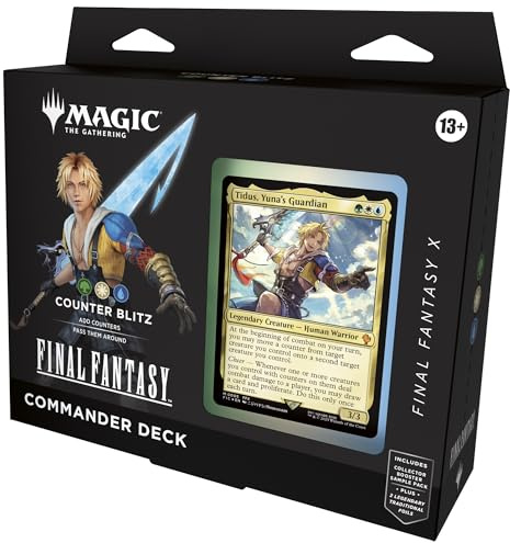Magic: The Gathering Final Fantasy X Commander Deck - Counter Blitz