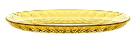 Guzzini - Vanity, Vassoio Ovale Piccolo, Giallo Zafferano, in Bio-Based San e Bio-Based SMMA - Aria
