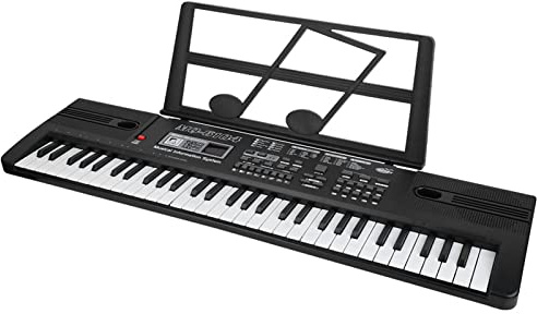 61 Tasti Digital Music Electronic Organ Portable Tastiera con Microfono per Bambini IANO è Progettato per Tastie di Tastiera Digitale61 Digitale