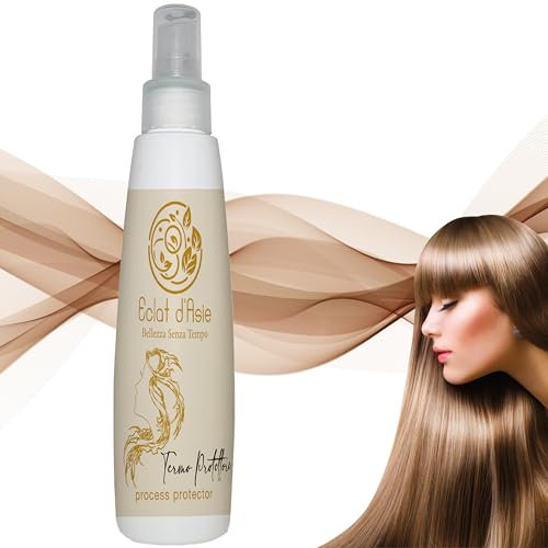 250 ml Spray Termoprotettore Capelli – Protettore Capelli Piastra 230°C – Anti Crespo e Controllo Umidità – Capelli Lisci e Lucenti – Idrata e Protegge – Made in Italy