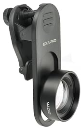 EXAPRO EXP-CLM - Obiettivo macro 77 mm, per iPhone, Samsung Galaxy, Google Pixel, Android