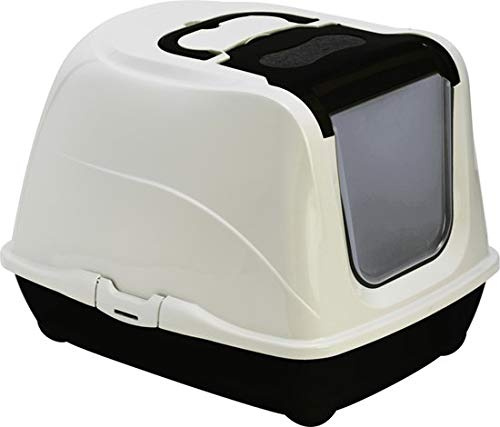 Moderna Katzenklo Flip Cat - Schwarz - 41 x 43,9 x 57,6
