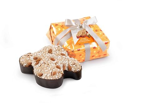 Cioccolato Gourmet Colomba di Pasqua agli Agrumi 750g - Limone di Amalfi e Mandarino di Sicilia, prodotto artigianale