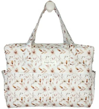 Babyglo bolso carro multibolsillos impermeable (Melocotón)