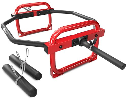 Hop-Sport Trap Bar 50mm – Hex Bar für Deadlift mit 2 Federverschlüssen und gerändelten Griffen – Hexagon Hantelstange bis 250 kg belastbar