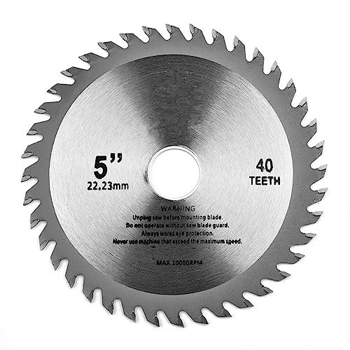 125mm 40 Zähne Kreissägeblatt Holz Trennscheibe Winkelschleifer Säge Scheibenschneider Multitool Elektrowerkzeug Hartmetall Holzsäge