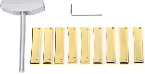 Gitarren-Bundpresse, professionell für Griffbrett-Presswerkzeug, vielseitig, Reparatur-Werkzeug-Set für E-Gitarren-Bundpresse, Hausgebrauch und Musikstudio