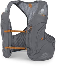 Osprey Duro LT Herren-Laufweste mit weichen Hydraulikflaschen, Phantomgrau/Toffee Orange, Größe L