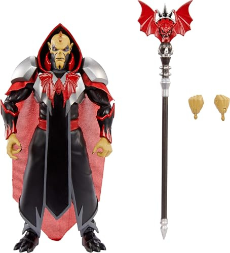 Masters of the Universe Masterverse-revolutionshärskaren Hordak som actionfigur, 30 rörliga leder, mjuk cape och utbytbara händer, 17,8cm MOTU-leksak, HYC53