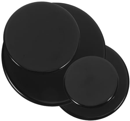 Angoily 4stücke Gaskochfeldabdeckungen Aus Ersatz Für Gasbrennerköpfe Für Küchenherde Installieren Reinigen