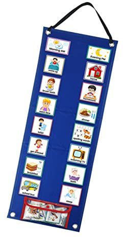 Operitacx Visueller Stundenplan Für Junge Mädchen Diy-aufgabenplan Tagesablaufplan Stundenplan Für Kleinkinder Schlafenszeitplan Für Junge Mädchen Zu Hause