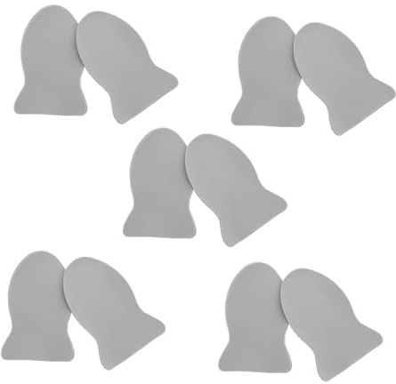 VILLCASE Wiederverwendbare Fingerschutzhüllen 10stücke aus Stoff für Gaming | Rennspiele, Erhöhte Sensibilität, Atmungsaktiv und Verschleißfest, 10 Stück-pack im Schlichten Design