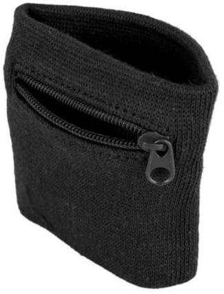 Handgelenktasche mit Reißverschluss, Sport-, Fitnessstudio-, Basketball-Armbänder, Laufschweißbänder, Handgelenkswickel-Geldbörse mit Reißverschlusstasche für Schlüssel, Ausweise, Karten, Bargeld