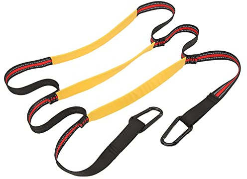 Escalera de Seguridad de 3 peldaños de Cuerda de Nailon para Barcos, Ligera y Desmontable.