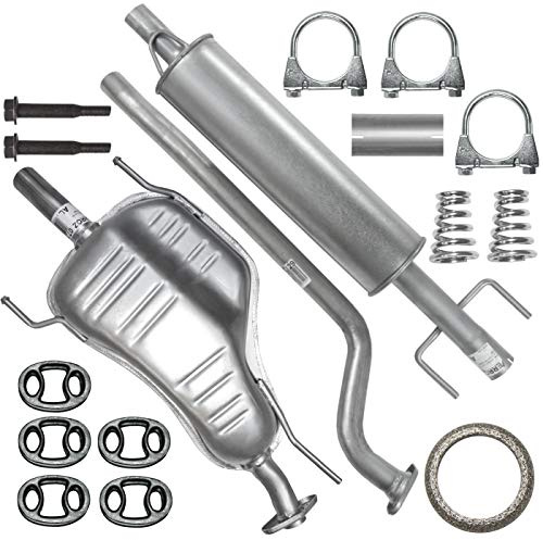 FERROZ Auspuff für Opel Astra G II 2 1998-2009 | Mitteltopf und Endtopf, Motoren: 1.4i -1.6i | Fließheck