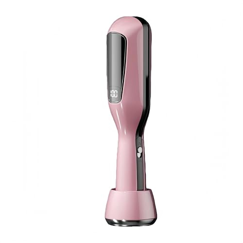Appareil sans fil 2 en 1 pour éliminer les pointes fourchues, coupe-cheveux à fourche avec ions négatifs, élimine les pointes fourchues et les cheveux abîmés, tondeuse portable pour le soin (Rose)