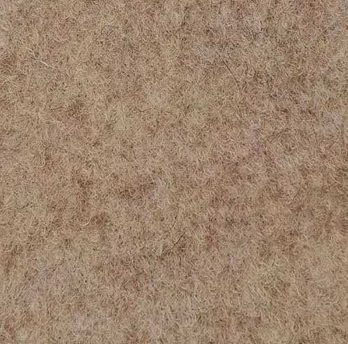 Nadelfilz Extra-Flex Meterware Restauration Innenraumverkleidung Instandhaltung Camperausbau 206 cm Breite (206 x 300 cm, Beige)