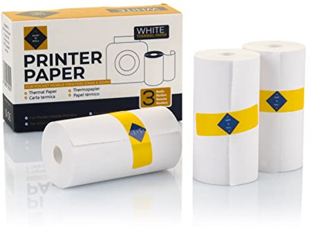Papp'n'Roll® Thermopapier Kinderkameras und Mini Drucker wie PeriPage A6/Paperang P1 P1/Poooli für KidiZoom 57 * 30mm
