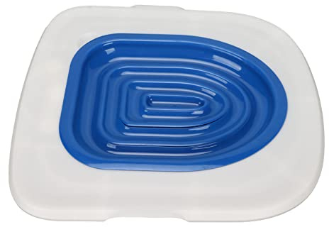 Siège de Toilette pour Chat Entraîneur de Propreté, Support Antidérapant Réutilisable pour Chat d'Intérieur, Accessoire d'Hygiène Quotidienne