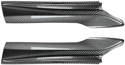 Für B&MW 5 Series F10 F11 2010 2011 2012 2013 2014 2015 2016 Auto Vordere Stoßstange Seite Spoiler Diffusor Splitter Frontspoiler (Farbe : Carbon Pattern)