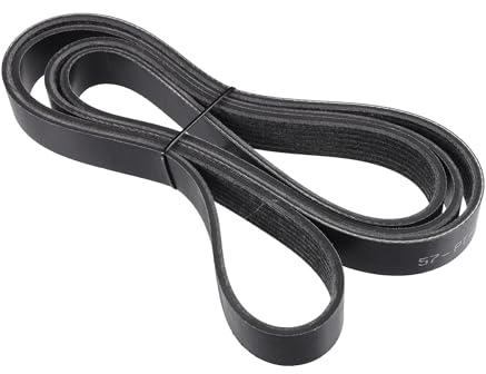 Hihaha No.31110RWK003 Serpentine Belt for Honda CR-V 2007-2011 / Inner Serpentine Drive V-Ribbed Belt/Durable EPDM / 1 Pcs Black