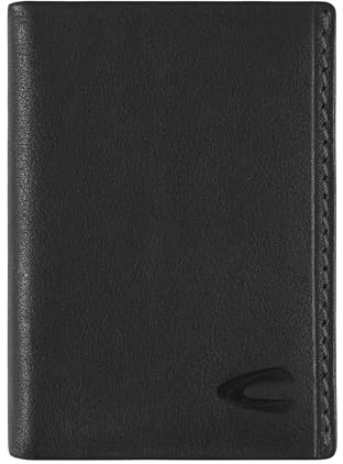 camel active Herren Atlanta Kartenetui mit RFID Schutz Schwarz, Menswear-S