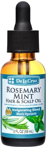 De La Cruz, Hair & Scalp Oil, Rosemary Mint (59 ml)