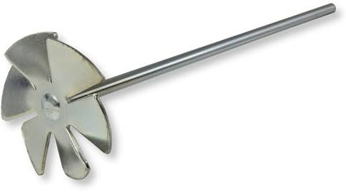 DEWEPRO® Mélangeur à Peinture avec Tête Étoilée - Malaxeur Zinc Ø75x300mm - Outil pour Mélanger Peintures, Mortier et Liquides - Compatible avec les perceuses et les visseuses